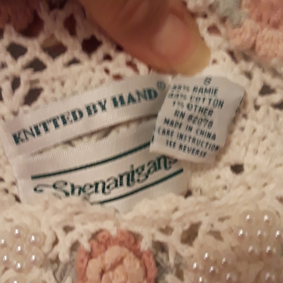 Ladies: Shenanigans Hand-Knitted Sweater - Picture 3 of 5
